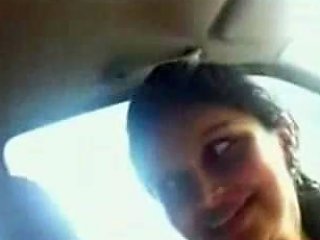 Desi Office Girlfriend With Boss In Car